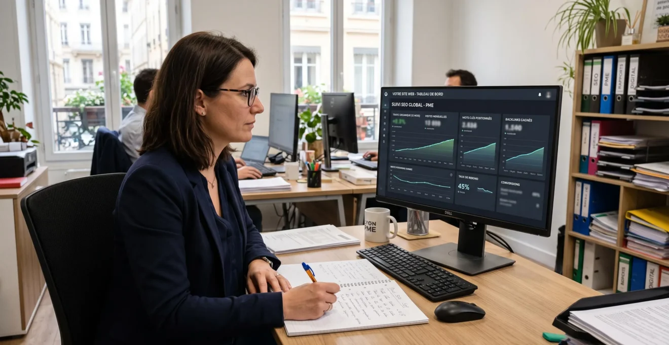 Analyse de la visibilité Google d’une PME dont le trafic stagne