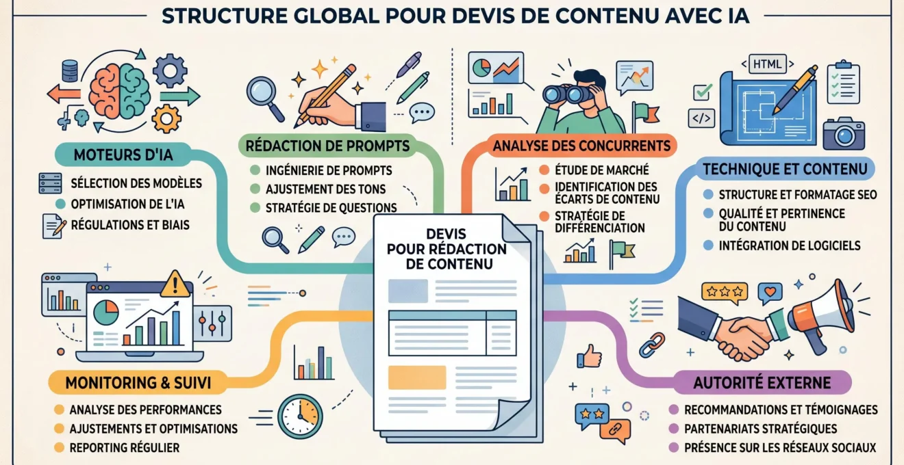 Facteurs qui influencent le prix d'un accompagnement GEO